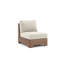 Chaise de patio avec coussins Sunbrella Nico