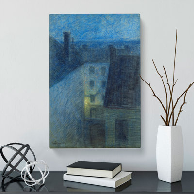 Dusk by Eugene Jansson - Wrapped Canvas