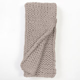 Cable Knit Throw Blanket