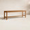 Fleur 55'' Eucalyptus Outdoor Bench