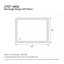 Miroir de salle de bain 48 "* 36" à DEL-779645273