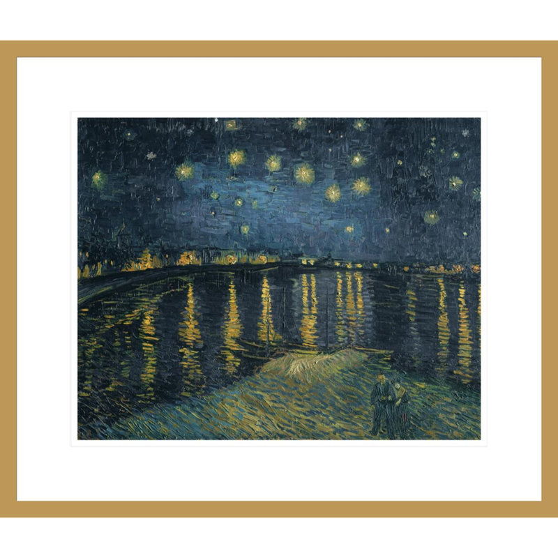 La nuit étoilée par Vincent van Gogh, H 17,75 po x l 20,77 po