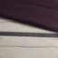 Couette King violette en suédine synthétique - 7 pièces, texture douce, détails brodés, rembourrage, 2 taies d'oreiller assorties, 3 coussins décoratifs, style transitionnel, oreillers, jupe de lit, facile d'entretien