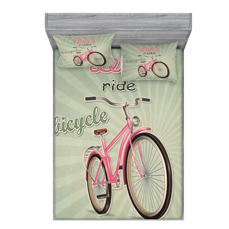 Microfiber Sheet Set, Full Sheet Set with Fitted Sheet
