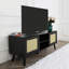 Craven Cane TV Unit in Black