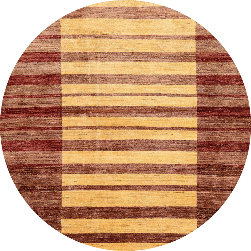 Tapis abstrait moderne 41, Rond 6 pi