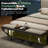 Tryston Queen Size Bed Frame With Footstool,upholstered Headboard,led Lights,Cream-1601692872-1601692874