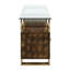 Console en laiton Mabyn