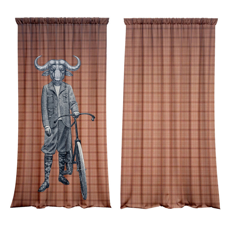 Cactier Velvet Blackout Curtain Panel Pair, 148cm Width x 300cm Drop