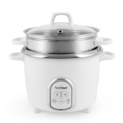 Aroma 7Cup Uncooked 14Cup Cooked Pot Style NutriWare Digital Rice Cooker Surgical Grade Stainless Steel Pot Aroma 7Cup Uncooked 14Cup Cooked Pot Style NutriWare Digital Rice Cooker Surgical Grade Stainless Steel Pot