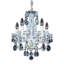 Sterling 5 - Light Glass Chandelier-41107618-57534297