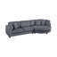 Zeo 2Pc Oversize Sectional Sofa And Chaise, 4 Pillows, Corduroy-111572320