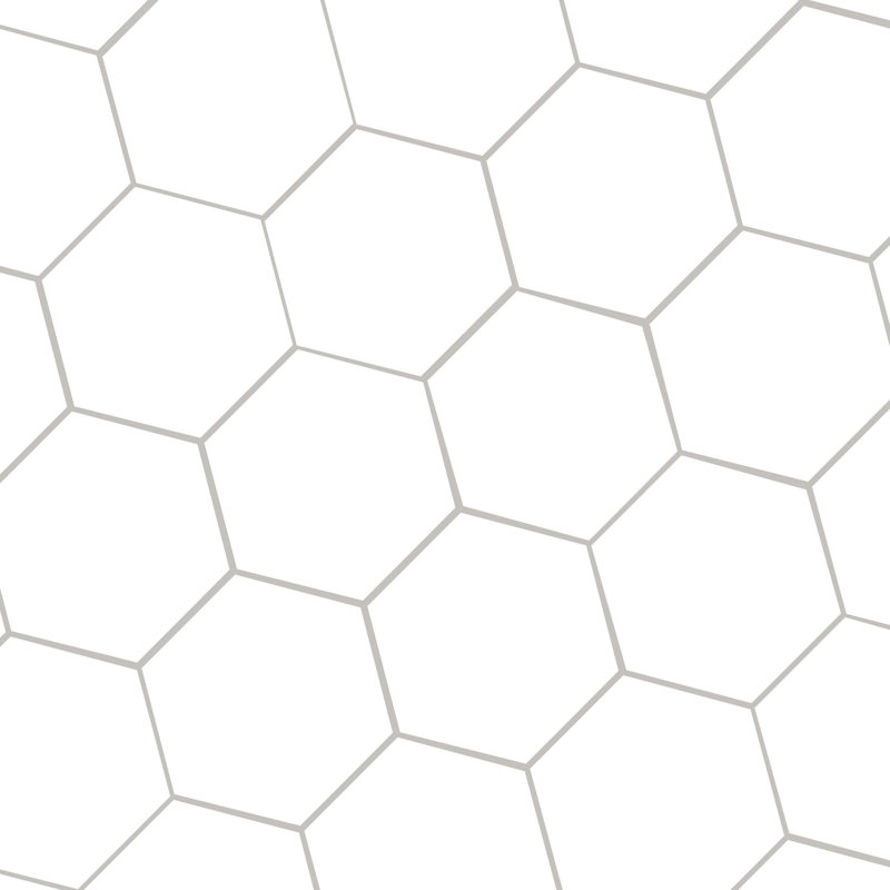 Voyage 9 in. x 10 in. Matte Porcelain Hexagon Floor and Wall Tile, Cerene