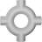 Inner Circle Intersection for 8" Deluxe Coffered Ceiling System (Kit)