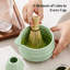 Ensemble de 6 pièces de théière en céramique matcha Dowan, ensemble de fouet en bambou traditionnel-125386121