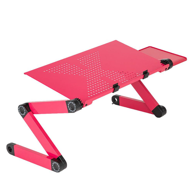 Plateau pour ordinateur portable pliable, Rouge