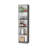 Sutton Slim Bookcase with Modern 5-Shelf Design-1904028579-1888429275