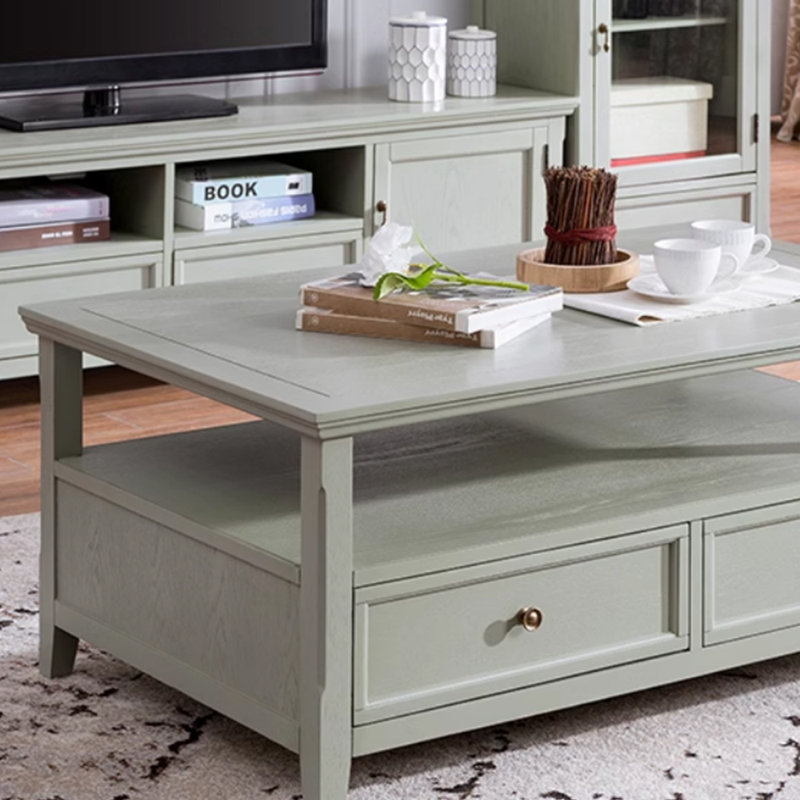 Table basse American Design Sense, Vert