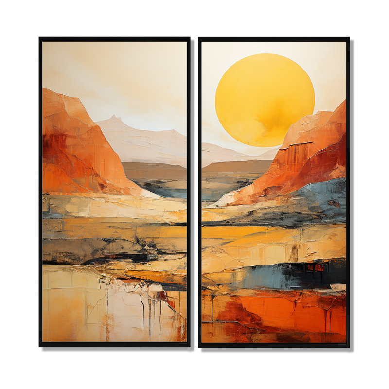 Marivell - Art mural traditionnel, 20" H x 24" W, Black, Impression encadrée flottante
