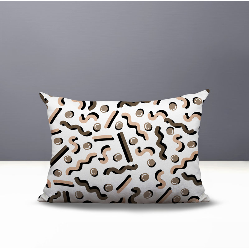 Coussin lombaire intérieur / extérieur Voxa, Rectangle H 18 po x l 25 po