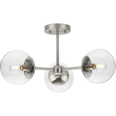 Ottmar Glass Semi-Flush Mount Light