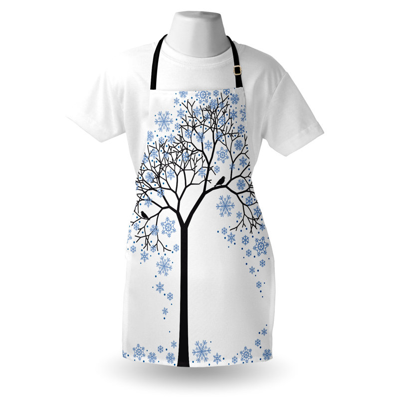 No Pattern Bib Apron