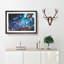 High Above Times Square in Abstract - Picture Frame Graphic Art Print on MDF-55763224-55763221