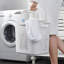 Trieur de paniers à linge à 4 niveaux, rangement à linge avec roulettes, paniers à linge roulants amovibles, chariot de salle de bain