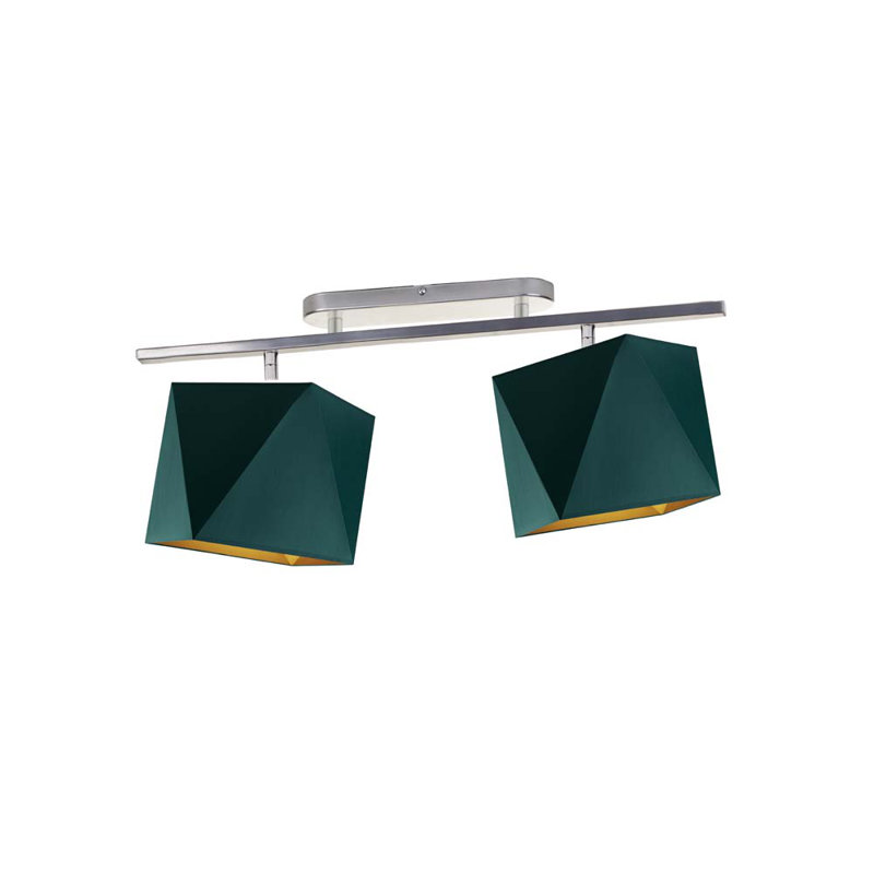 Glassman 2 - Light Kitchen Island Pendant, Green