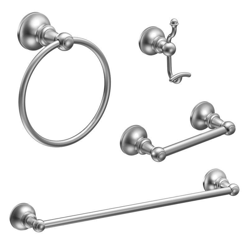 Ensemble de quincaillerie de salle de bain 4 pièces Vale