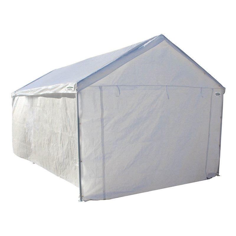 10 Ft. W x 20 Ft. D Steel Pop-Up Canopy
