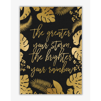 The Greater Your Storm - Print
