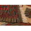 Tapis brun foncé/bleu clair 5 pi 4 po x 8 pi 2 po handwoven à tissage plat Shakira