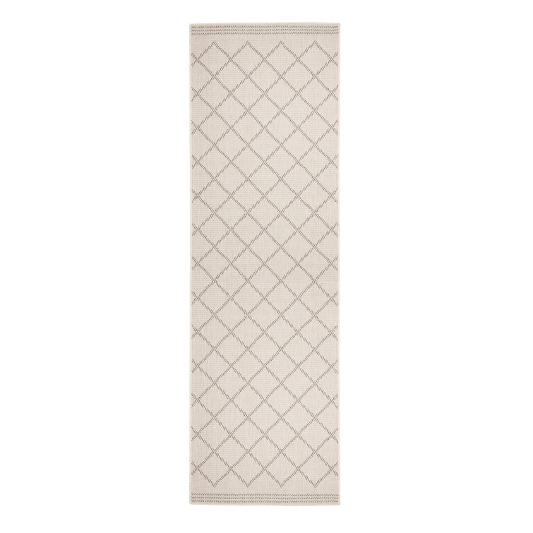 Cebu flat-weave rug in gray