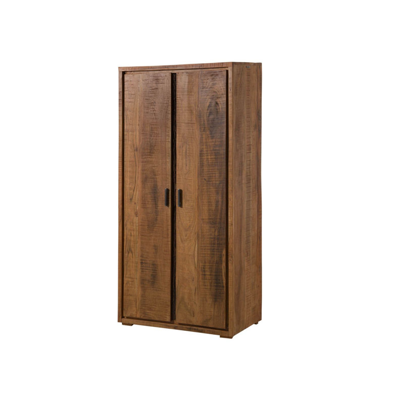 BARK Solid Wood Wardrobe