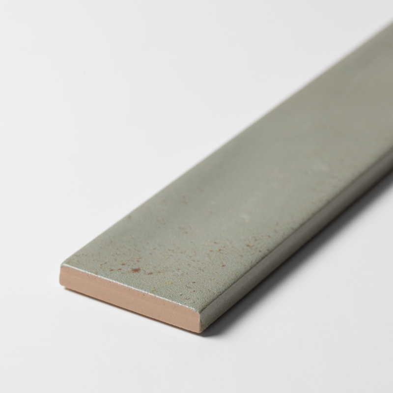 Carrelage mural en céramique 2 po x 12 po, Satin pâle sauge