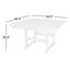 Table carrée 48 "POLYWOOD Park-1326721