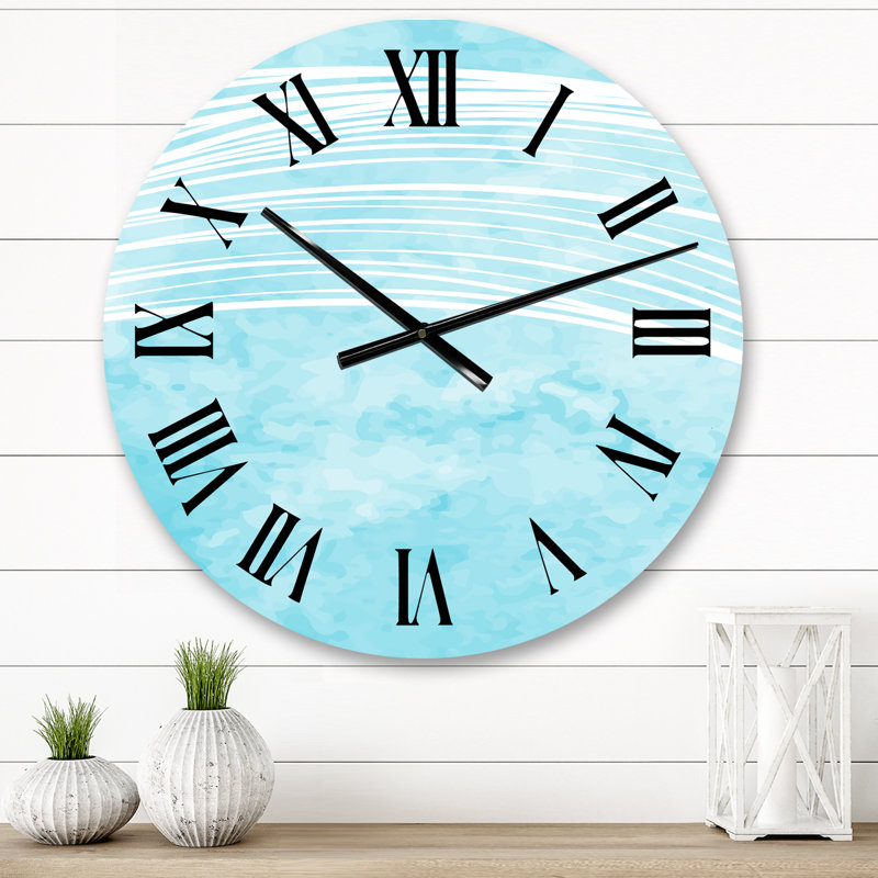 Horloge murale Mid-Century, Moyenne