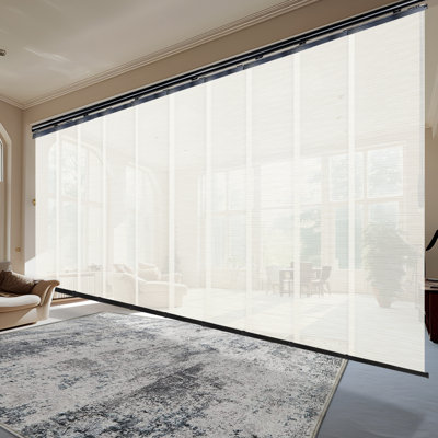 Store vertical semi-transparent extensible
