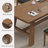 Brown Rectangular Solid Wood desk-1421623986