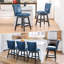 Tabouret de comptoir 26 po Kyrrah-364007272