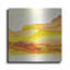 Brayden Studio «Yellowscape I» par Chris Paschke, art mural en métal-95485335