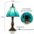 1 - Light7 inch blue-green Tiffany Table Lamp,Handcrafts Stained Glass Style Table Light-365918201