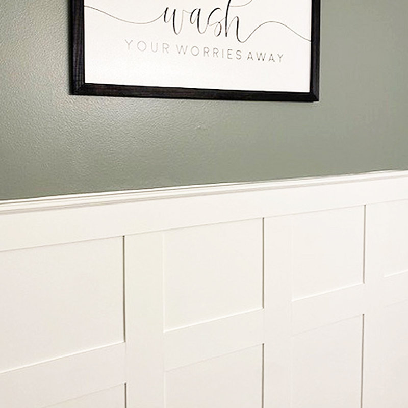 Primed Board And Batten Wainscoting Kit