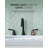 Widespread 2-handle Bathroom Faucet with Drain Assembly-101956606