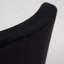 Aurelus 48cm H Tufted Upholstered Cantilever Chair in Black-1951222421-1951222419