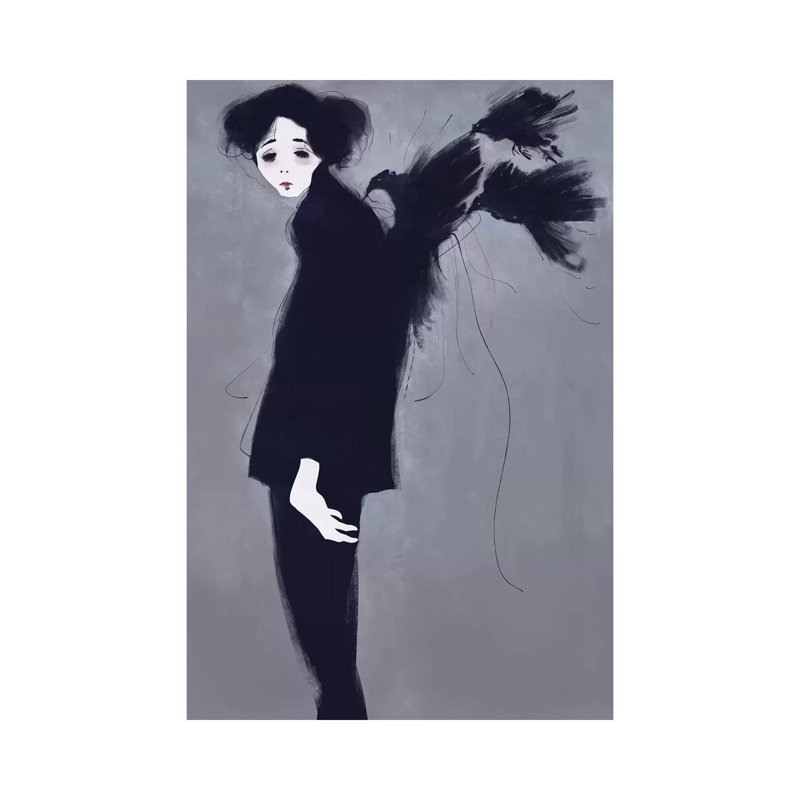 Bad Dream by Anikó Salamon - Wrapped Canvas Gallery-Wrapped Canvas Giclée, 66.04 cm H x 45.72 cm W