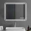 Miroir de salle de bain à DEL-282779871