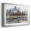 «Snow in Vetheuil», reproduction encadrée sur papier par Claude Monet-1210353208-1210353205