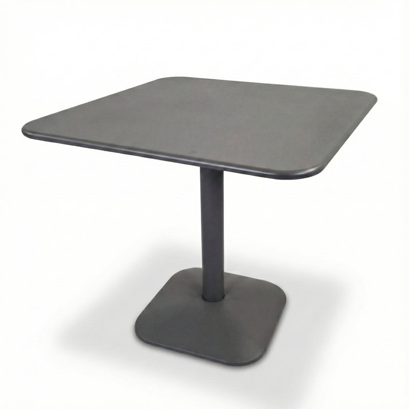 Metal Dining Table, Grey